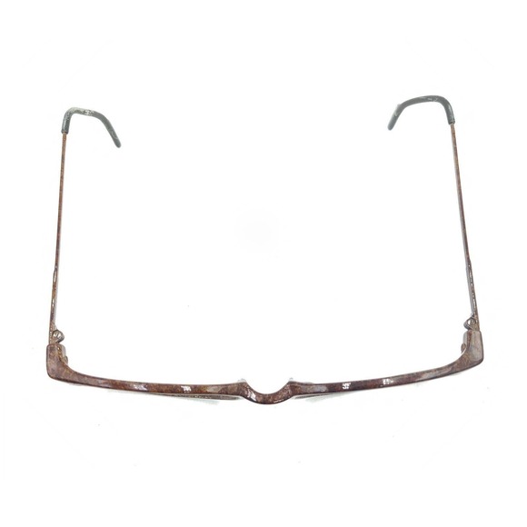 Tortoise Brown Oversized Round Eyeglasses Frames 140 Designer Fashion Women - Picture 3 of 12